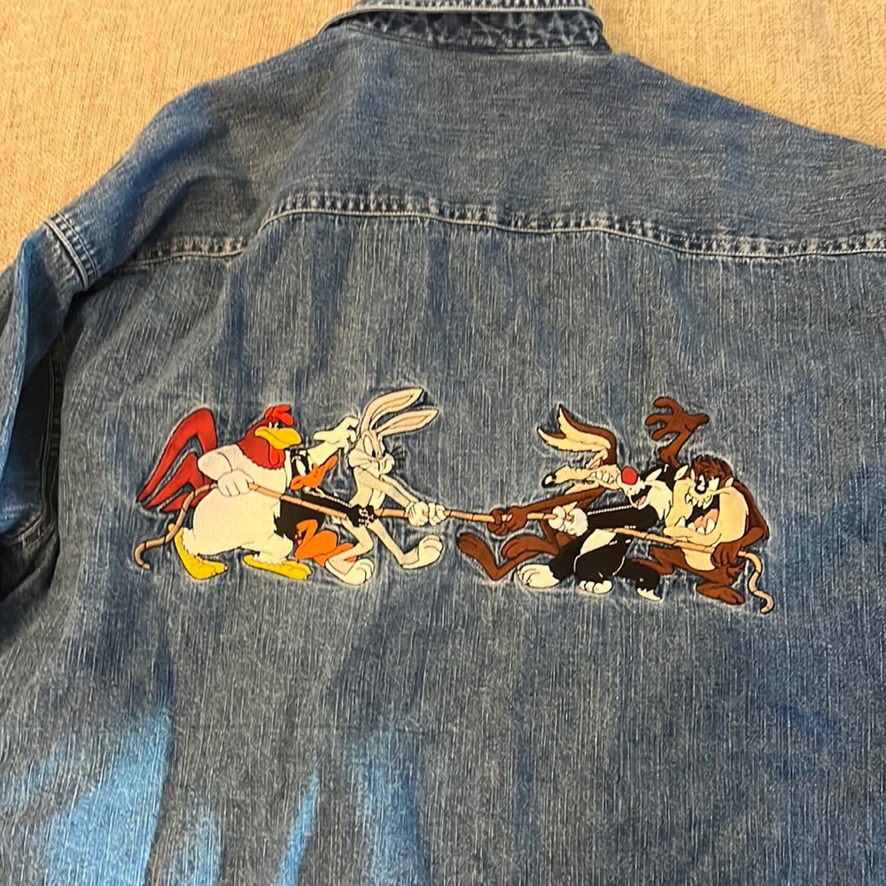 Warner Brothers L jean shirt
